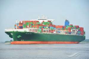 Ship arrives in Netherlands